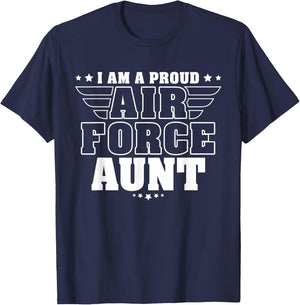 Ich Bin Eine Stolze Tante Einer Luftwaffe Soldiers [German Language] T-Shirt - T-Shirt | Navy