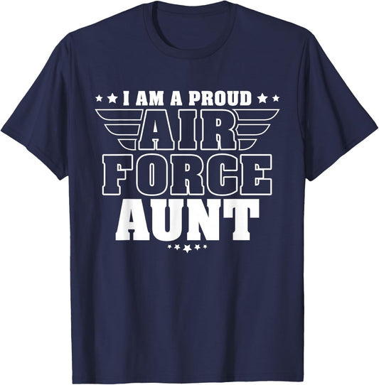 Ich Bin Eine Stolze Tante Einer Luftwaffe Soldiers [German Language] T-Shirt - T-Shirt | Navy