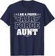 Ich Bin Eine Stolze Tante Einer Luftwaffe Soldiers [German Language] T-Shirt - T-Shirt | Navy