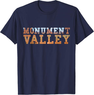 Monument Valley Utah Arizona Navajo Tribal Park T-Shirt - T-Shirt | Navy