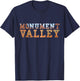Monument Valley Utah Arizona Navajo Tribal Park T-Shirt - T-Shirt | Navy