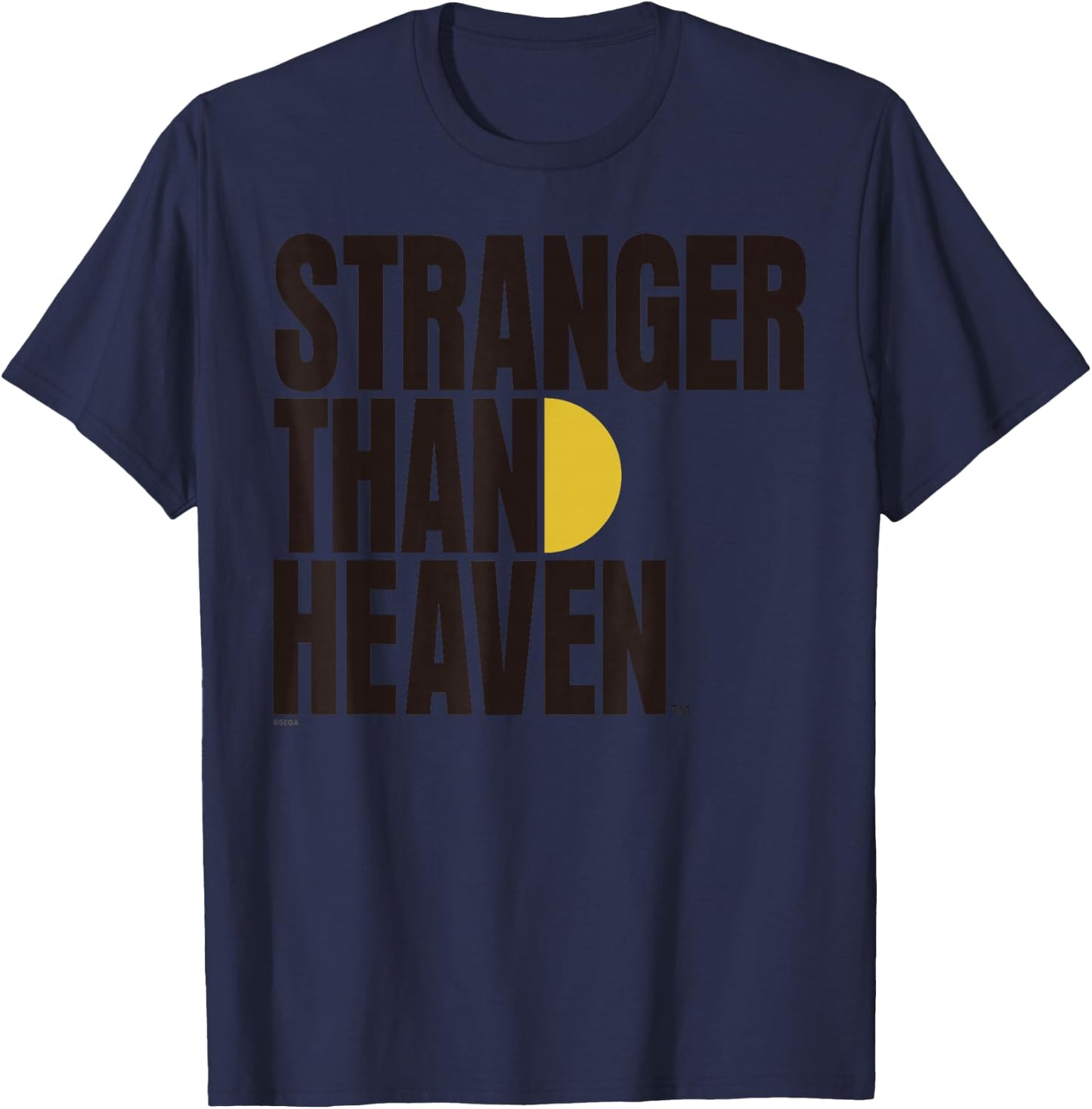 Stranger Than Heaven Logo (Black) T-Shirt - T-Shirt | Navy