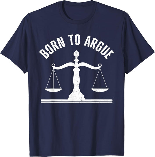 Cool Lawyer Art Women Law Justice Paralegal Attorney T-Shirt - T-Shirt | Navy