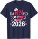 Earned it 2026 for Nurse Graduation or RN LPN Class of 2026 T-Shirt - T-Shirt | Navy