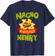 Nacho Average Henry Funny Birthday Personalized Surname T-Shirt - T-Shirt | Navy