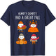 Humpty Dumpty Had A Great Fall Autumn Leaves Thanksgiving T-Shirt - T-Shirt | Navy