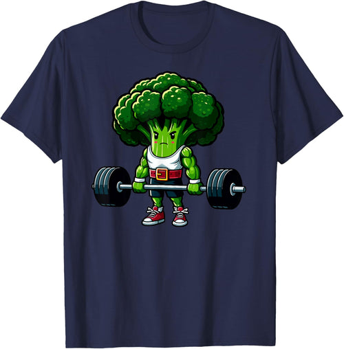Broccoli Deadlift Weightlifting Gym Vegan Powerlifting