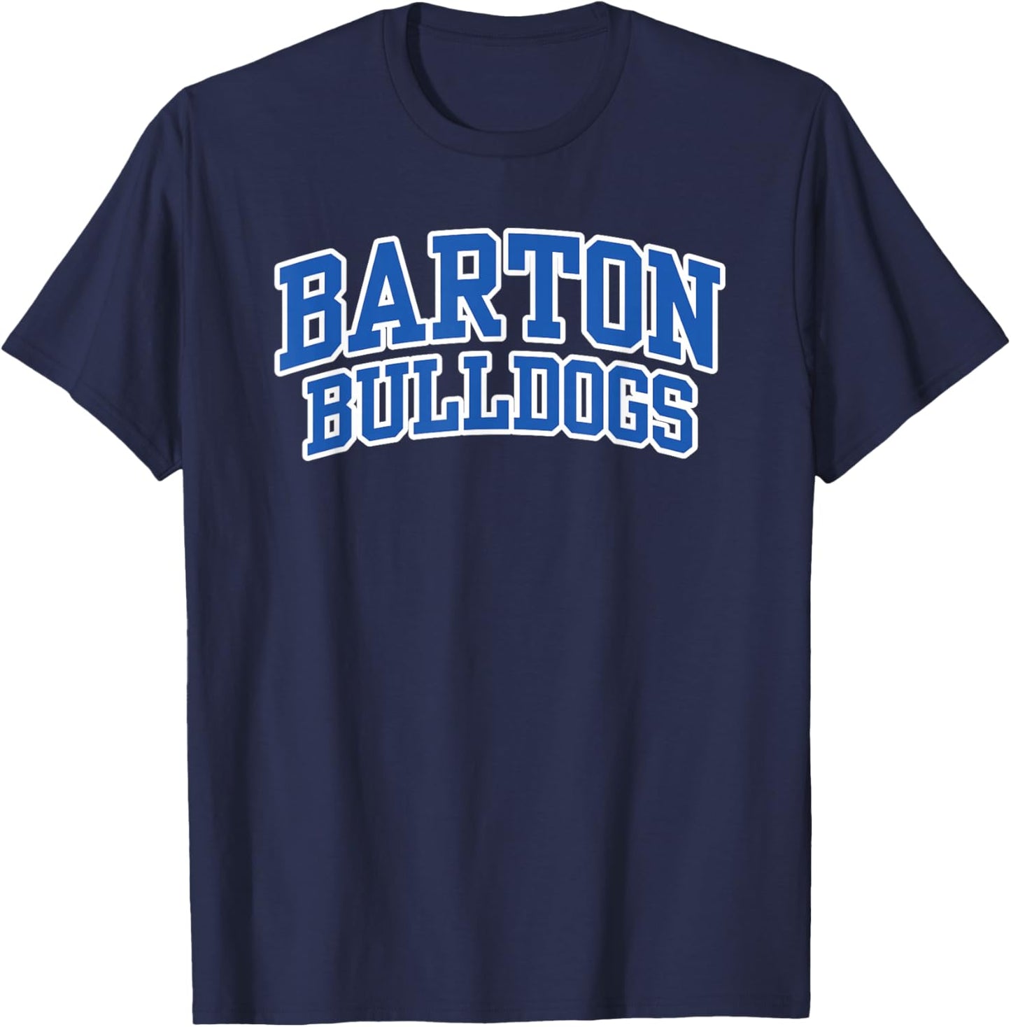 Barton College Bulldogs Apparel Sports Fan T-Shirt - T-Shirt | Navy