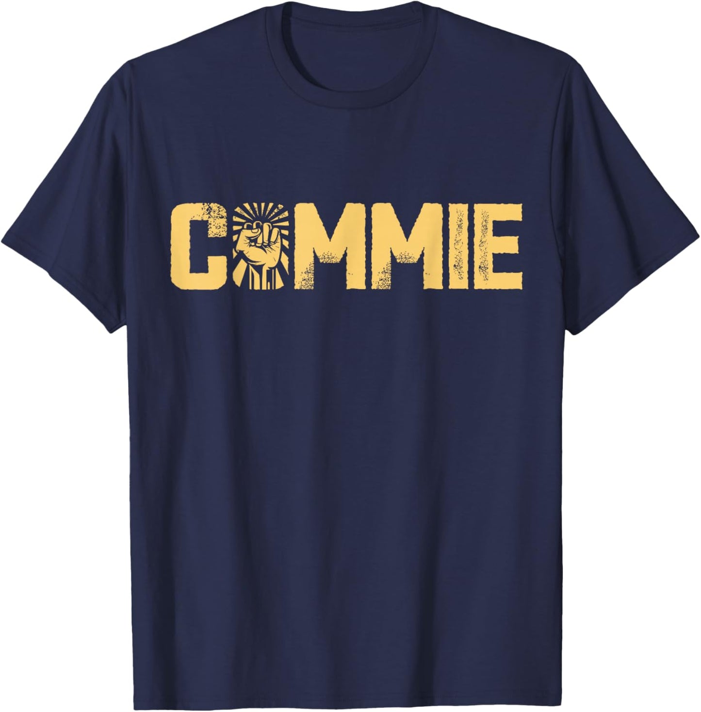 Commie Shirt | Kommunistisches Hemd | Sozialistische Arbeiter Kommunismus T-Shirt - T-Shirt | Navy