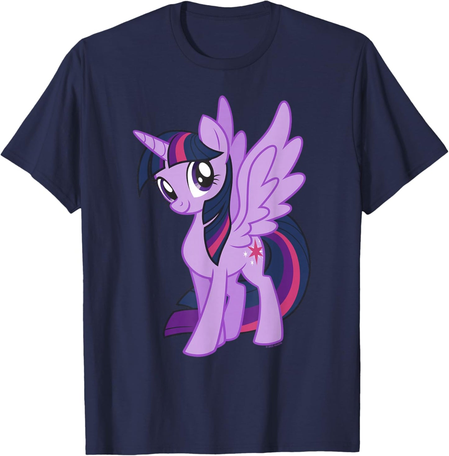 My Little Pony: Friendship Is Magic Big Twilight Portrait T-Shirt - T-Shirt | Navy