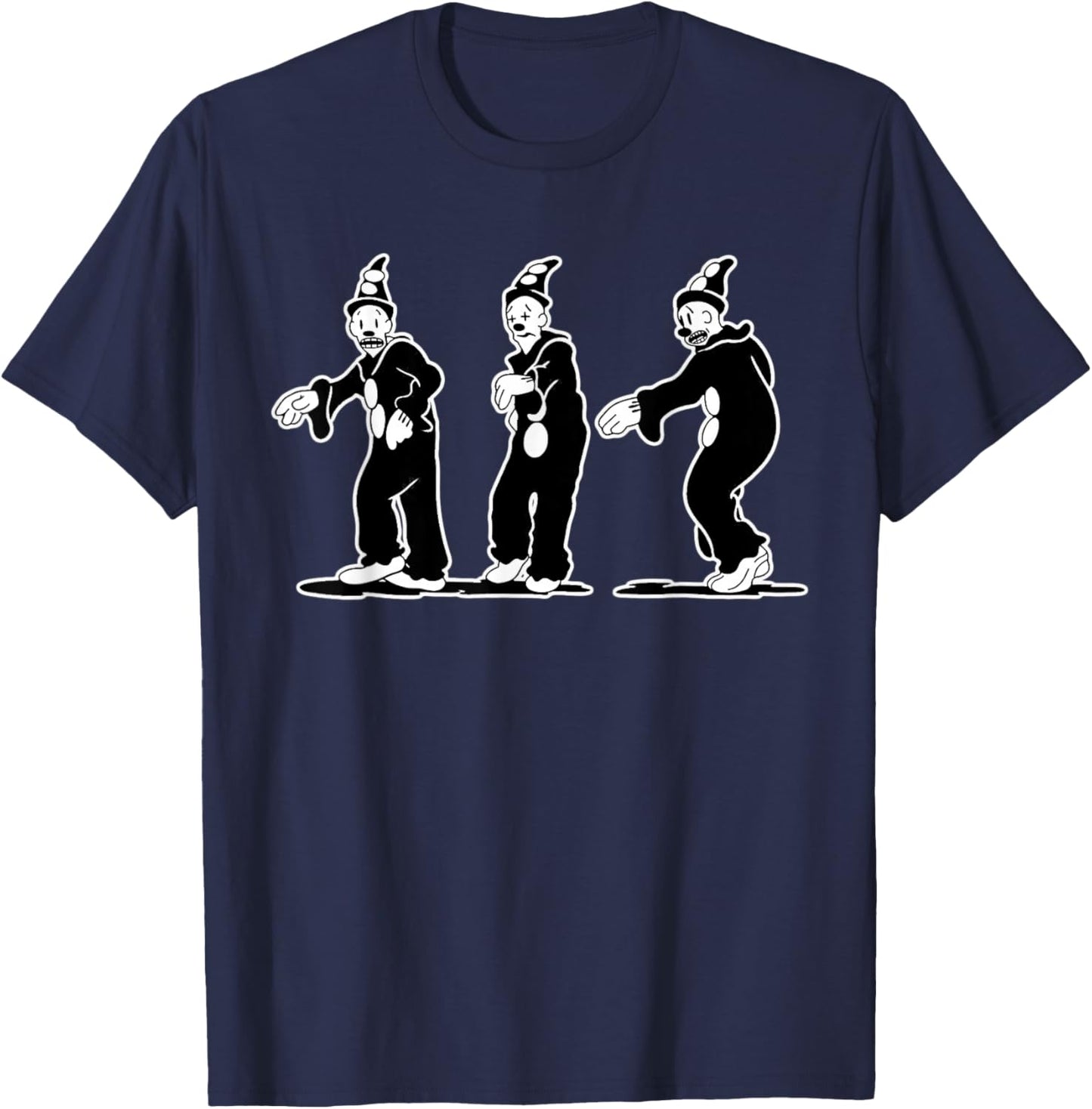 Koko the Clown Ghost Gothic Dance T-Shirt - T-Shirt | Navy