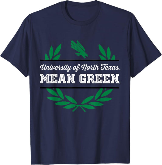 North Texas Mean Green | NCAA University of Merch | 1709EL09 T-Shirt - T-Shirt | Navy