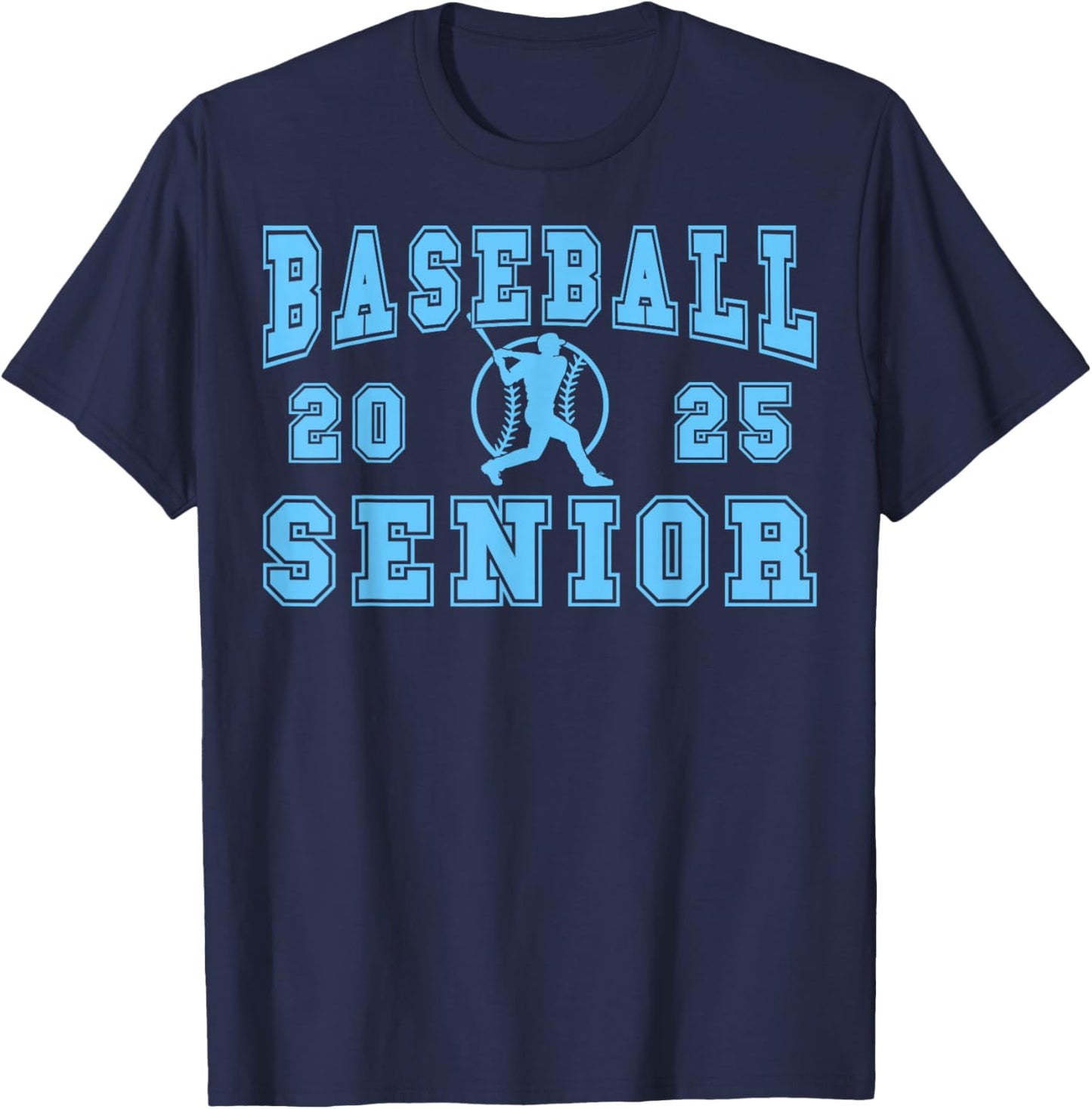 Baseball Senior Night Baseball Senior 2025 Graduation 26 T-Shirt - T-Shirt | Navy