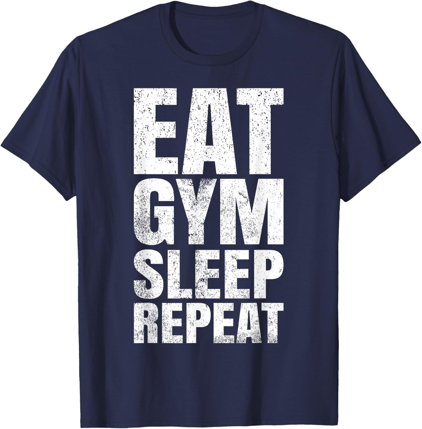 Funny Gym Gift Body Building T-Shirt - T-Shirt | Navy