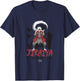 Naruto Shippuden Jiraiya Large Toad Sage with Kanji Anime T-Shirt - T-Shirt | Navy