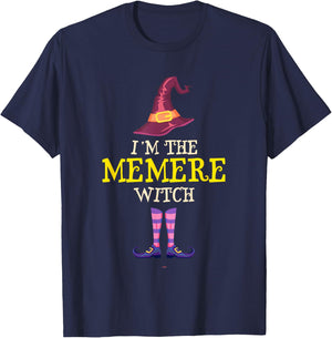 I'm The Memere Witch Costume Halloween Funny T-Shirt - T-Shirt | Navy