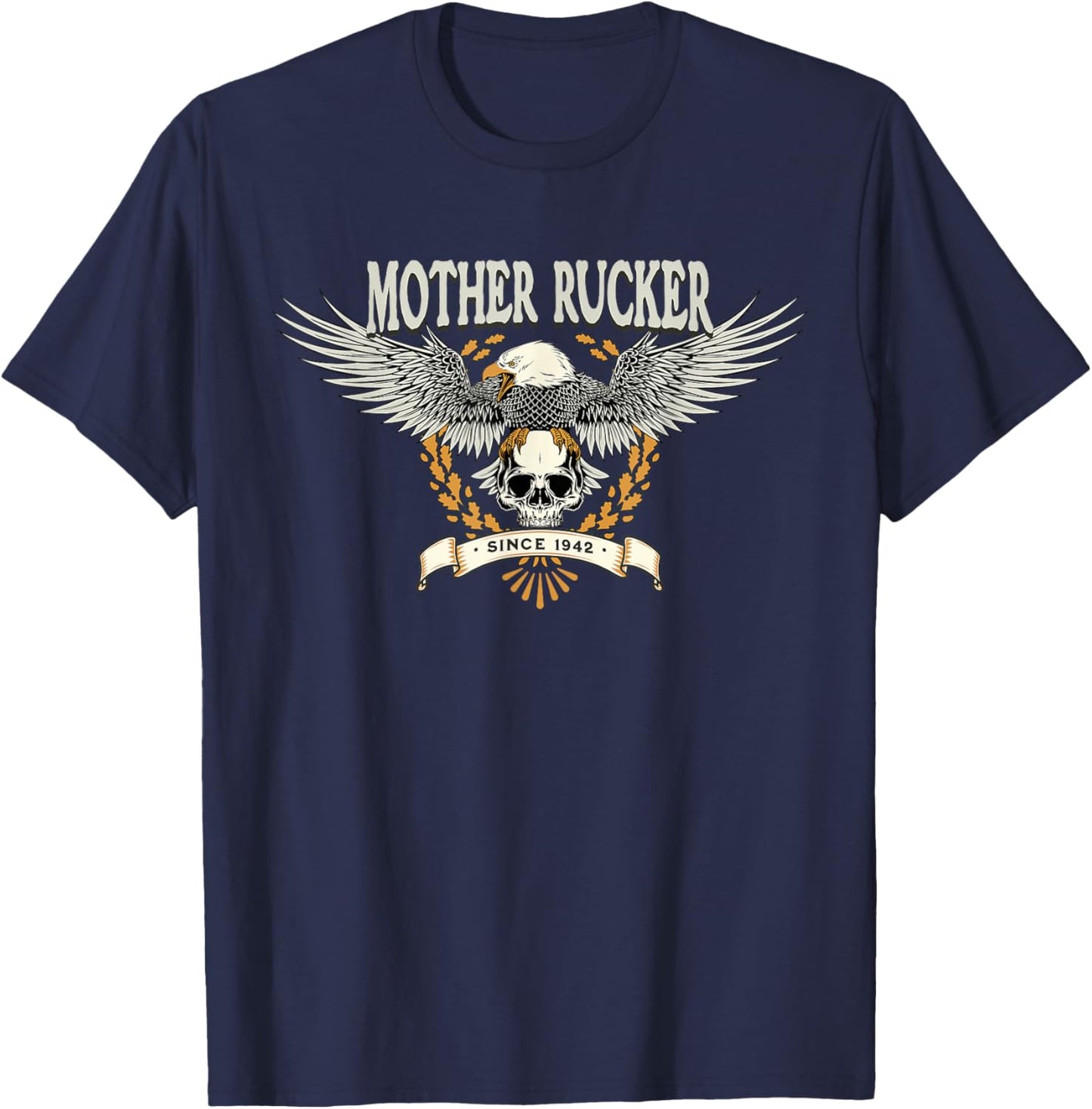 MOTHER RUCKER, Since 1942 T-Shirt - T-Shirt | Navy
