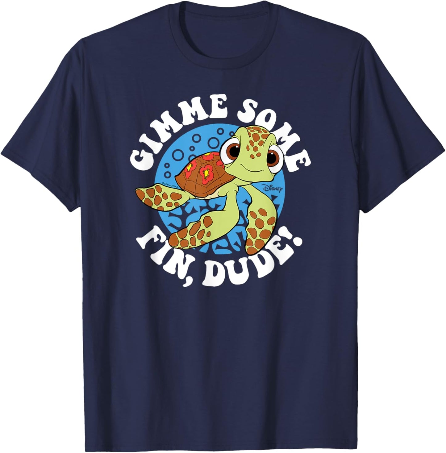 Finding Nemo - Gimme Some Fin, Dude! T-Shirt - T-Shirt | Navy
