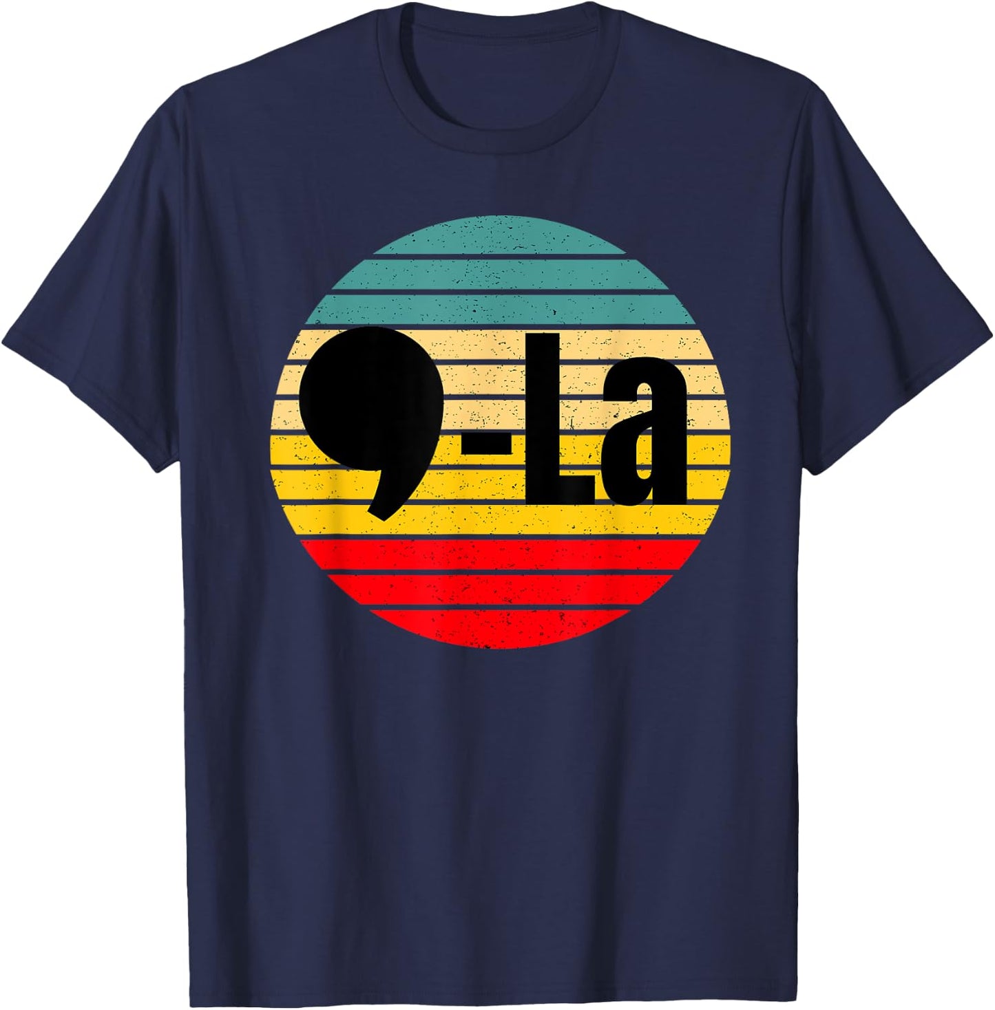 Comma La - ,La - Kamala Harris - Harris Biden 2020 Election T-Shirt - T-Shirt | Navy