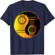 Yin and Yang Guitar | T-Shrit for Guitarist T-Shirt - T-Shirt | Navy