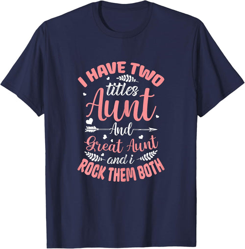 I have two titles Aunt and Great-Aunt and I rock them both