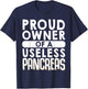 Proud Owner Of A Useless Pancreas T-Shirt - T-Shirt | Navy