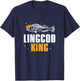 Awesome Lingcod King For Lingcod Fish Hunters Lingcod Fisher T-Shirt - T-Shirt | Navy