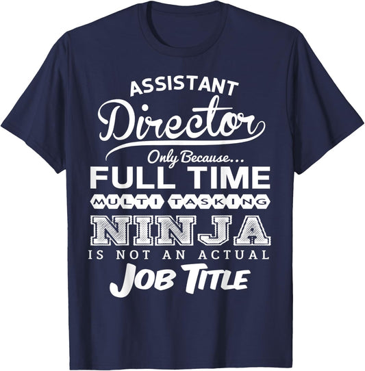 Assistant Director T-Shirt - T-Shirt | Navy