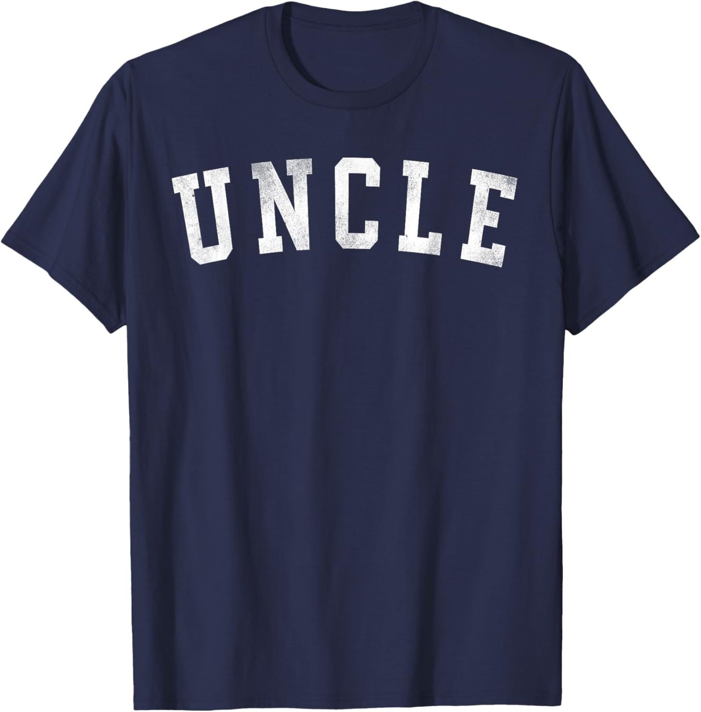 Uncle - Classic Bold Font Father's Day Uncle T-Shirt - T-Shirt | Navy