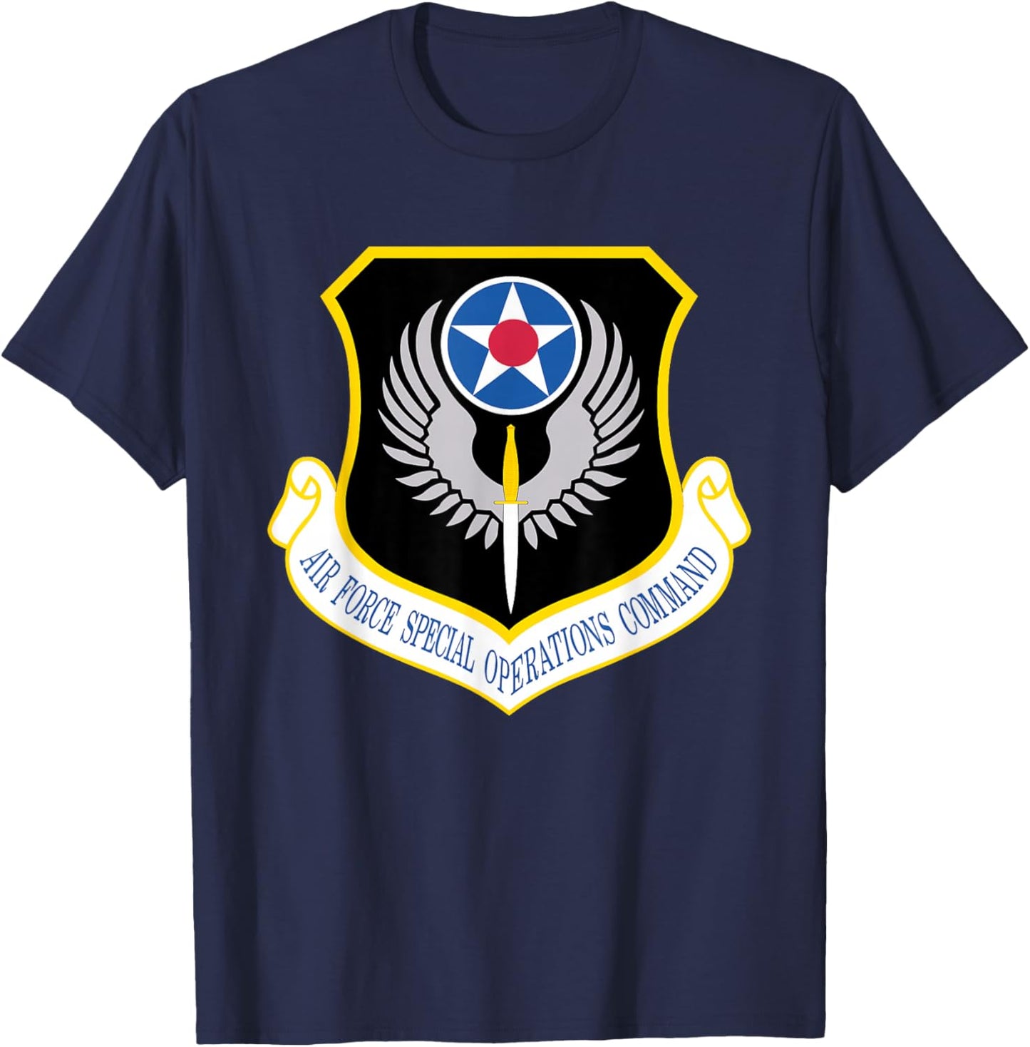 Air Force Special Operations Command AFSOC Military Veteran T-Shirt - T-Shirt | Navy