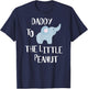 Daddy To The Peanut Elephant T-Shirt - T-Shirt | Navy