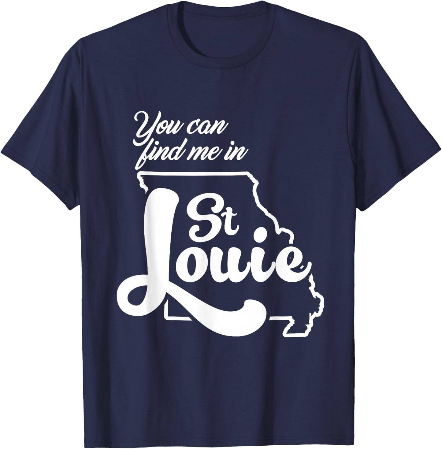 Derrty Ent Nelly St. Louie Country Grammar Blue Cotton , Men's Small, Classic Fit, Short Sleeve, , Letter Print, Flap Pocket T-Shirt - T-Shirt | Navy