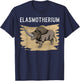 Elasmotherium Piacenzian Sibiricum Extinct Rhinocerus T-Shirt - T-Shirt | Navy