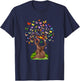 ButterflyTree Beautiful Nature Lover Butterfly T-Shirt - T-Shirt | Navy