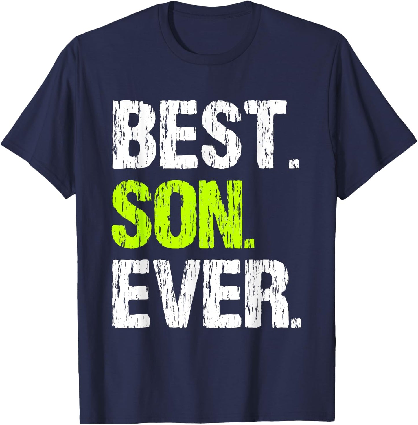 Best Son Ever Cool Family Funny T-Shirt - T-Shirt | Navy