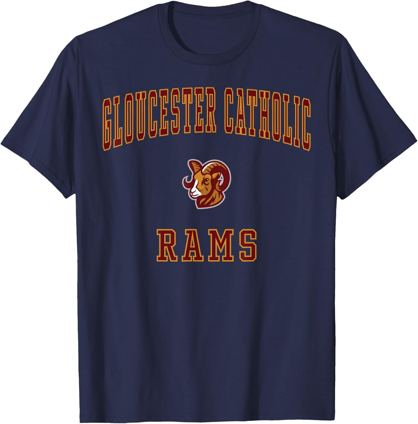 Gloucester Catholic High School Rams T-Shirt - T-Shirt | Navy