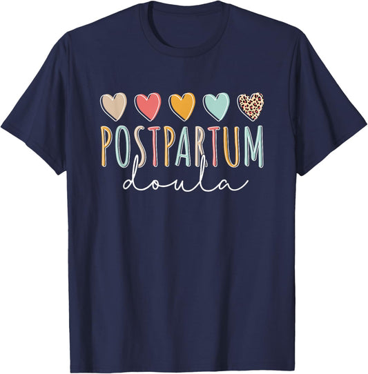 Postpartum Doula T-Shirt - T-Shirt | Navy