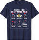 Things I Do In My Spare Time Thailand T-Shirt - T-Shirt | Navy