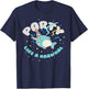 Party Like a Narwhal T-Shirt - T-Shirt | Navy