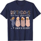 Labor and Delivery Birthdays Are Our Specialty L & D Nurse T-Shirt - T-Shirt | Navy