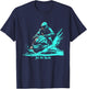 Jet Ski Adventure Water Sports , Black, S T-Shirt - T-Shirt | Navy