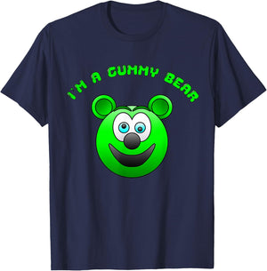 Funny Cute Kids I'm a Gummy Bear Cartoon T-Shirt - T-Shirt | Navy
