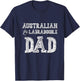 Australian Labradoodle Dad T-Shirt - T-Shirt | Navy