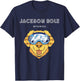Jackson Hole Wyoming - Funny Dog Ski Googles T-Shirt - T-Shirt | Navy