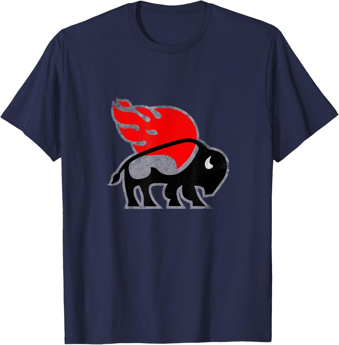 Buffalo Wings - Spicy! T-Shirt - T-Shirt | Navy
