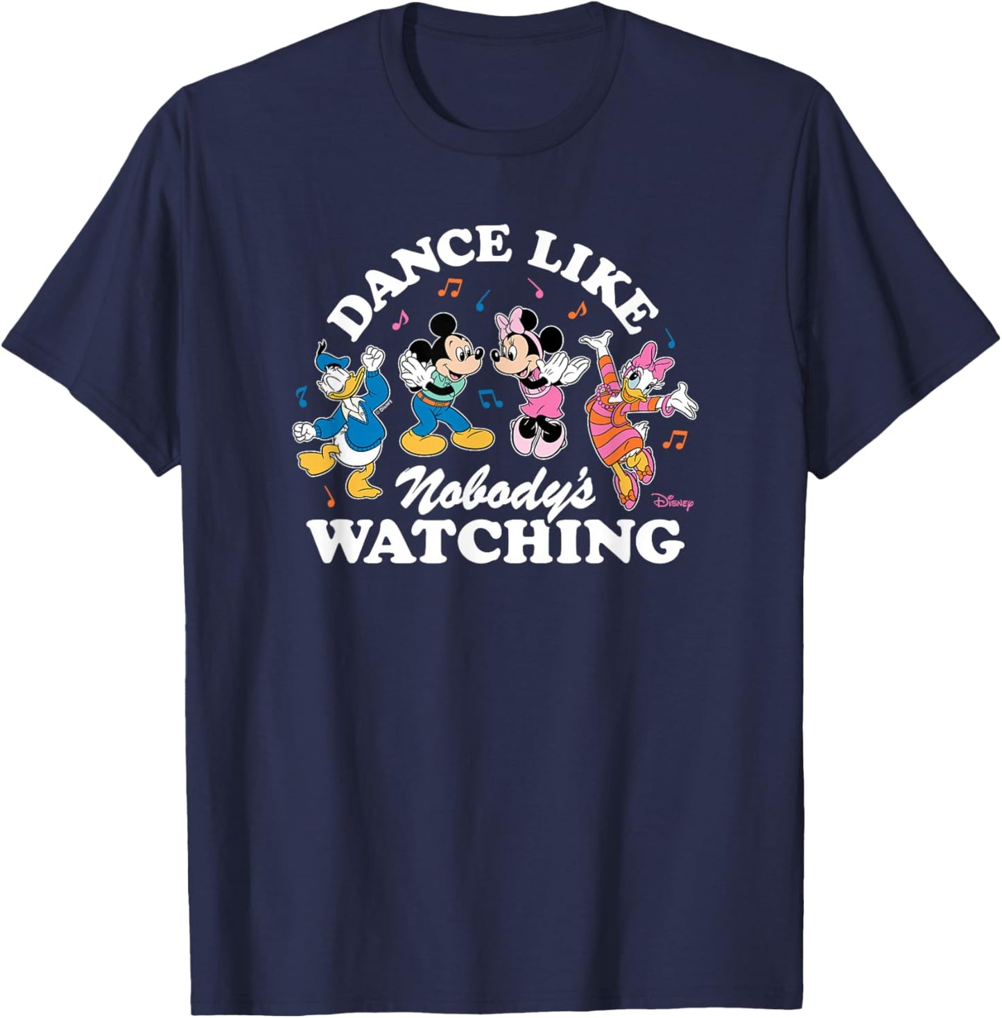 Disney - Dance Like Nobody's Watching T-Shirt - T-Shirt | Navy