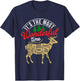Christmas Hunting It's The Most Wonderful Time Deer Hunting T-Shirt - T-Shirt | Navy