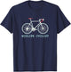 Midlife Cyclist Retirement Plan T-Shirt - T-Shirt | Navy