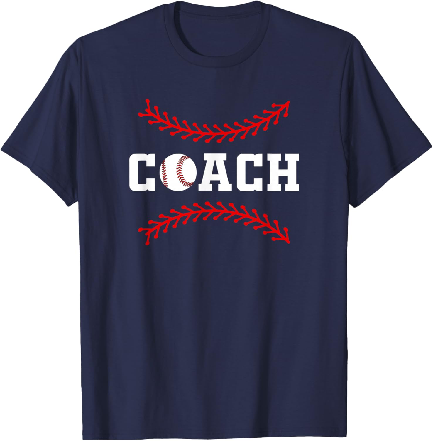 Baseball Coach T-Shirt - T-Shirt | Navy
