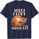 Sorry I Can't I'm An Indoor Cat - Funny Cat Owner Introvert T-Shirt - T-Shirt | Navy